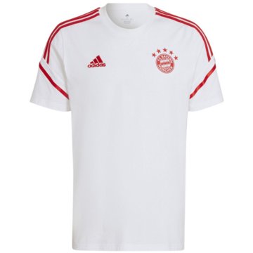 adidas Fan-T-ShirtsFC Bayern München Condivo 22 Trainingsshirt weiß