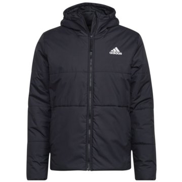 adidas sportswear ÜbergangsjackenBSC 3-Streifen Hooded Insulated Jacke schwarz