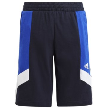 adidas Kurze SporthosenColorblock 3-Streifen Regular Fit Shorts blau