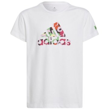 adidas T-Shirtsx Marimekko AEROREADY Training Floral-Print T-Shirt weiß