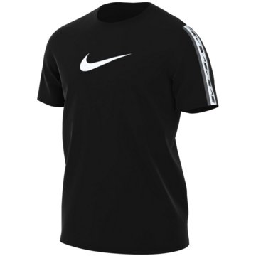 Nike T-ShirtsSportswear Repeat Tee schwarz