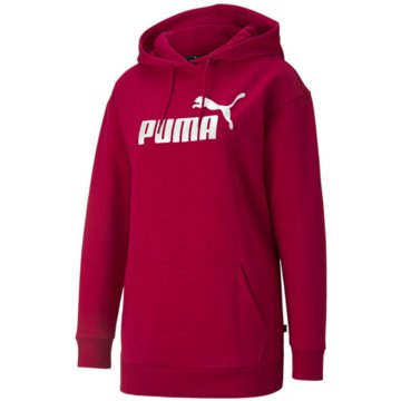 Puma SweatshirtsESS Elongated Logo FL rot