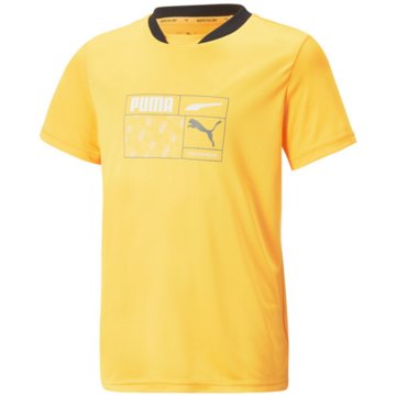 Puma T-ShirtsActive Sports Poly Graphic Tee B orange