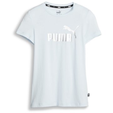 Puma T-ShirtsEss+ Logo Tee G blau