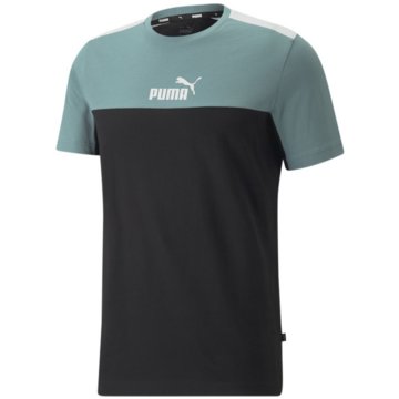 Puma T-ShirtsEssential+ Block Tee blau