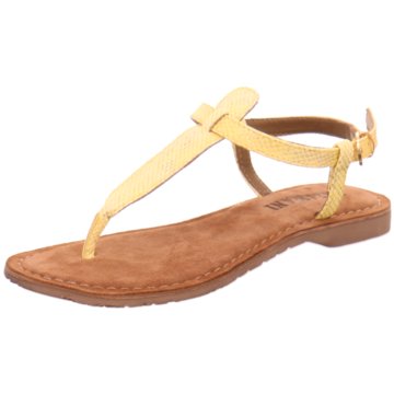 Lazamani Top Trends Sandaletten gelb