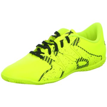 adidas Trainings- und HallenschuhX 15.4 IN gelb