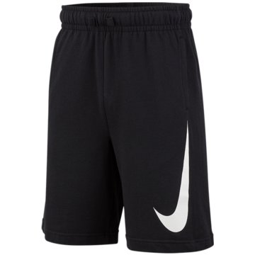 Nike Kurze Sporthosen schwarz