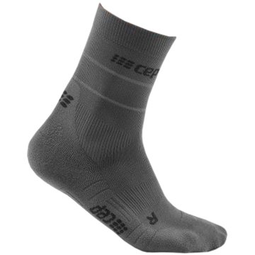 CEP Hohe Socken REFLECTIVE MID-CUT SOCKS - WP5CZ grau