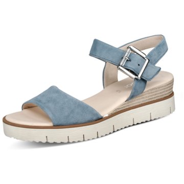 Gabor Komfort Sandale blau