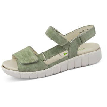 Waldläufer Komfort Sandale grün