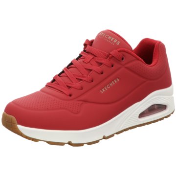 Skechers Sneaker LowUNO - STAND ON AIR - 52458 DKRD rot
