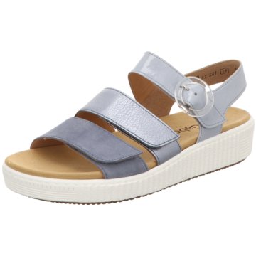 Gabor Komfort Sandale blau