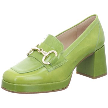 Alpe Woman Shoes Hochfrontpumps grün