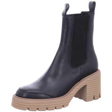 FashionSisters Damen Schuhe Stiefel Chelsea Boots Damen Original Refined Gloss WFS1017RGL/NVY 