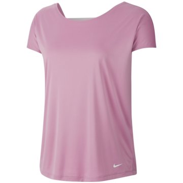 Nike T-ShirtsPRO DRI-FIT WOMEN'S SHORT-SLE lila