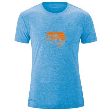 Maier Sports T-ShirtsMYRDAL SUN - 152034 blau