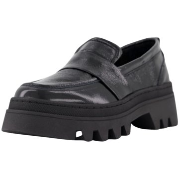 PX Shoes Plateau Slipper schwarz