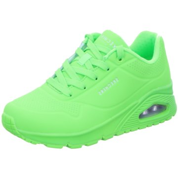 Skechers Sneaker LowUNO - NIGHT SHADES - 73667 LMGN grün