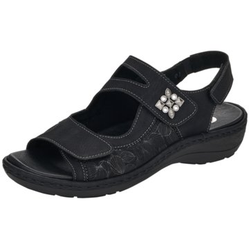 Remonte Komfort Sandale schwarz