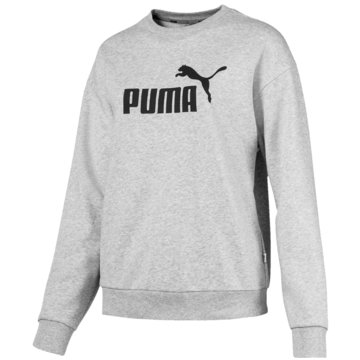 Puma HoodiesEssentials Logo Crew Sweat Women grau