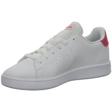 adidas Sneaker LowADVANTAGE K - EF0211 weiß