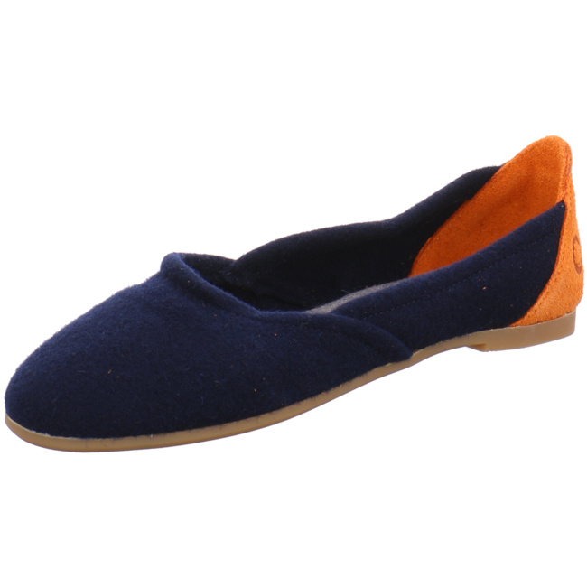 wool flats blue Sale: Komfort Slipper für Damen von Baabuk