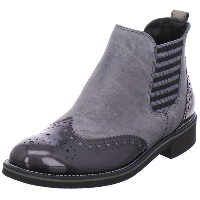 Paul Green Chelsea boots in Grau Damen Schuhe Stiefel Stiefeletten 
