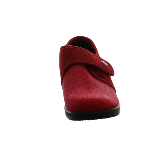 T5B18 2E Pantoffel Damen Einstellbar Rot Tücken Verstellbar FLY FLOT Art